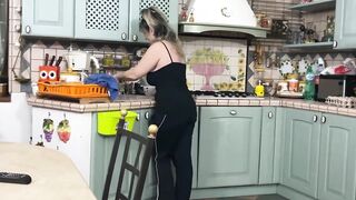 Titty Screwed Into The Kitchen - Luna Green & Markus Green two