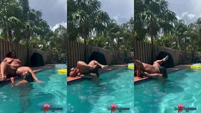 poolside pussy paradise