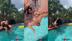 poolside pussy paradise