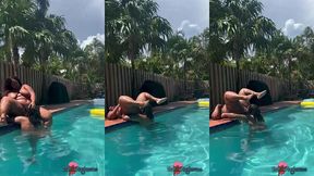 poolside pussy paradise