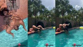 poolside pussy paradise