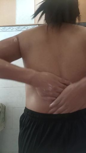 Jaw-dropping moment from "My bathroom handjob blog"