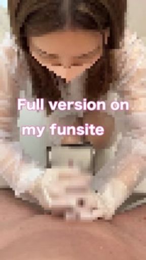 raincoat rubber gloves handjob Heart