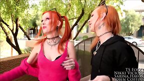 Wild Gangbang with Nikki Vicious, Sarina Havok & Ts Foxxy