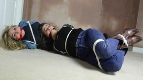 Pandora & Skylar in: Time Travelling Surveillance Girls Assailed & Secured Inside AshMore House's 1997 Incarnation! (HD)