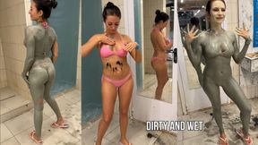Dirty Fantasy of my Body Covered in Mud and Almost Nothing Else