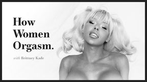 How Women Orgasm With Stacked Trans Brittney Kade! Solo Trans Masturbation! Full Scene