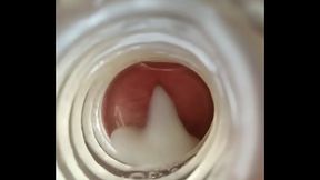 飛機杯射精第一視角