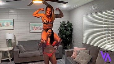 STRENGTH CHALLENGE: VANESSA ARIZONA VS TAPERED PHYSIQUE