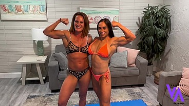 STRENGTH CHALLENGE: VANESSA ARIZONA VS TAPERED PHYSIQUE