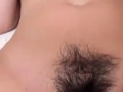Hairy teen anal and cumshot