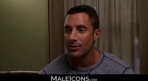 MaleIcons.com - Muscular guys Tony Salerno and Nick Capra's love for intense anal fuc