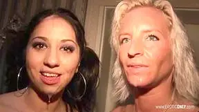 Stepmom Goes To The Swinger Club With Stepdaughter - Julia De Lucia