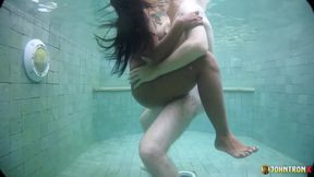 Johntronx - Wet POV Pool Sex with a Gorgeous Malaysian Babe