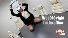 Ceo Gets Dunked in Pie! Then Gets Wet Right on the Job!