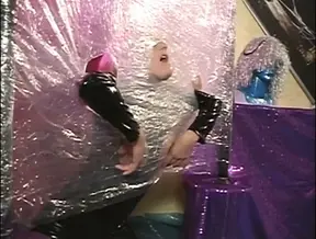 Horny blonde beauty gets down and dirty at the craziest fetish party.