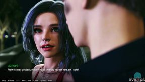 [Gameplay] A.O.A. Academy #154 • This tempting cleavage brings the juices to a boil