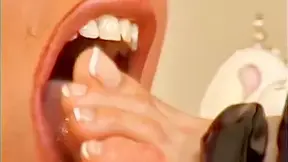 Horny babes eat pussy and use candle as cock