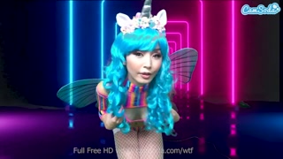 Asian Big Tits Marica Hase rides Sybian and masturbates to wild orgasm