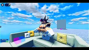 Whore gets fucked in a condo (ROBLOX)