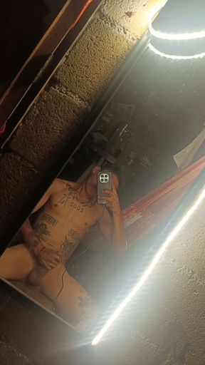 Horny skinny masturbates