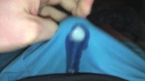 Pulsing Handsfree Cumshot Ruining My Boxers