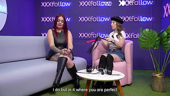 Latina beauty Christy Evans dominates Dani Ortiz in a wild swinger session