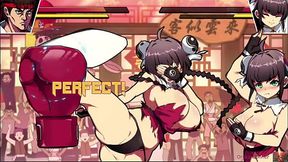 Strip Boxing: Cute Girl Gets Naked in the Ring