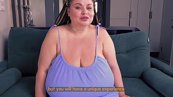 Stepmom with huge knockers educates and teases