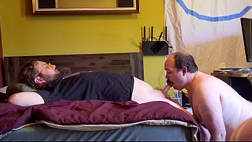 &quot_Stubble Trouble&quot_ - Mustache man Don K &quot_Mister Moustache&quot_ Dick and sexy beard bro bear Rusty Piper do some bareback anal fucking and cock jerking on their way to a cumshot finale -