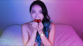 ASMR Strawberry Eating