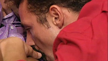 Kai Nobel and Rosanna Mendes in Pizza Delivery
