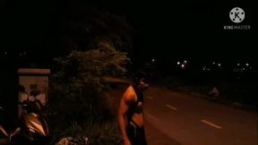 A strange man appeared