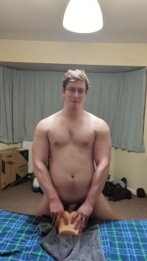 Stripping off to creampie my sexdoll