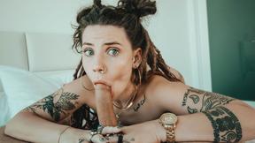 POV Creampie With Inked Bombshell Indica Flower