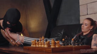 Dirty grey soles - Mistress Anette - Minnie Manga - Foot domination - Foot worship - Dirty foot