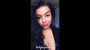 Quickie SnapChat JOI