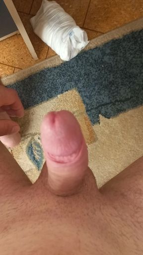 Cumshot after diaper