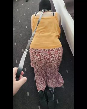 A little leash time with Huendin