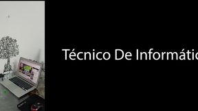 coroa chamou tecnico de informatica e deu cha de buceta. veja filme completo