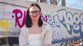 german scout - petite and small tits latina teen lucy mendez pick up for casting fuck