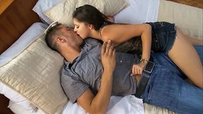 Horny Sister Seduce Big Dick Step Brother to Fuck and get Squirting Orgasm on his Dick while reverse Cowgirl