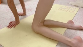 Presley Dawson Jerks You Off With Her Feet in Yoga Class