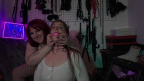 Good Girl Sabrina Gets Gagged, Spanked & Wedgied by Her New Mistress (Featuring iWantMommySabrina & Pixie Vanora)