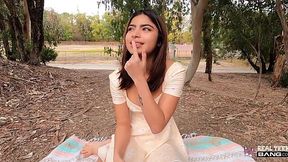 Hot Latina Newbie Gets Down and Dirty in Casting Session!