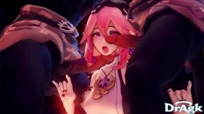 Genshin Impact Yae Miko Hentai Video Raiden Shogun Aether Dragk