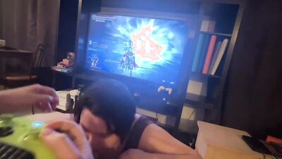 Playing Elden Ring and getting a blowjob. 2 of my favourite things.