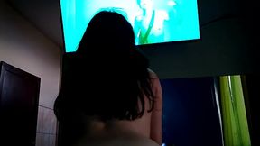 Abby montada espectacular