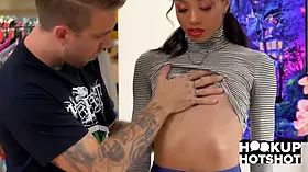 Stunning Alexis Tae Can’t Get Enough Of Bryan Gozzling’s Rough Fucking!