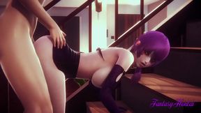 Evelyn from LoL KDA Gets Hardcore 3D Hentai Action & Uncensored Creampie
